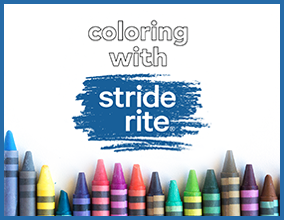 Stride Rite activity book.